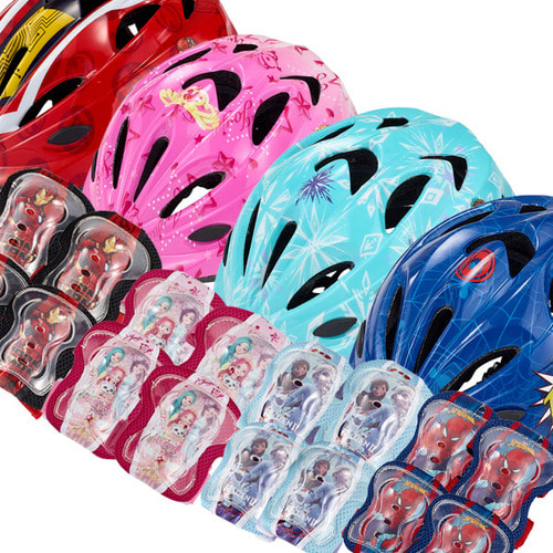 삼천리 어린이 자전거 헬멧+보호대 모음